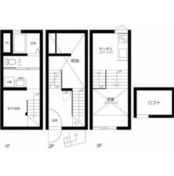 MOKKU HOUSEの物件間取画像